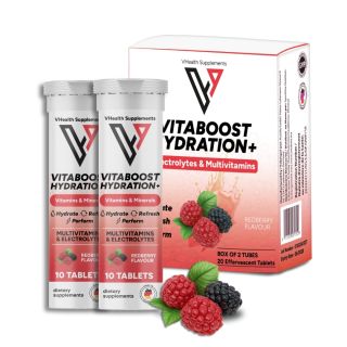 Vitaboost Hydration+ Vitamins & Minerals - (Boite de 2) - VHealth Supplements